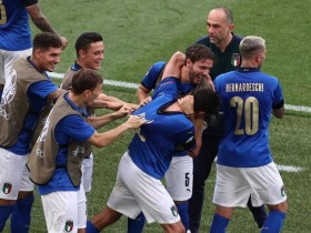 【博狗体育】欧洲杯史上最完美小组赛战绩！意大利尽力维持低调