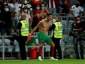 【博狗体育】C罗第3次葡萄牙队补时绝杀 连续19个赛季国家队进球