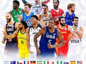 【博狗体育】FIBA发布奥运男篮海报：KD八村塁东契奇登封面