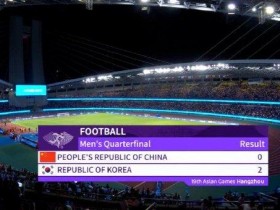 【博狗体育】中国vs韩国全场数据：控球率41%-59% 射门数2-14