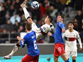 【博狗体育】欧预赛-C罗破门坎塞洛建功 葡萄牙2-0列支敦士登