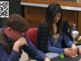 【EV扑克】美女职牌的这手AA，面对河牌全压该弃牌吗？