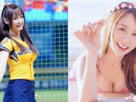 中信兄弟「正妹啦啦隊」胸前好危險,跳舞時「制服快炸裂」扣子要跳出來啦!