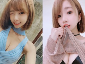 邪惡美乳!大眼正妹「優寶」精巧臉蛋甜笑太酥麻,撩起上衣濠溝直接大方放送!