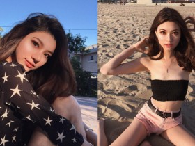 南加大「混血正妹」高材生!精緻外國臉孔好吸睛,纖細身材是亮點!