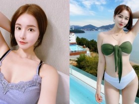 讓人心動的溫柔小姐姐!短髮正妹 woou.c「肉感 S 曲線+雪乳」不藏私