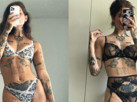 刺刺DER!素人正妹一寸肌膚都不放過 不露臉照樣撒野…大面積刺青很帶勁