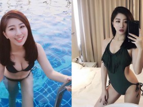 出水啦!優質奶妹「胸前超飽滿」,清新臉蛋下竟私藏「白嫩大長輩」!