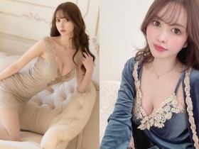 六本木正妹「低胸睡衣」奢華又火辣,蕾絲款式「充滿性感小心機」!