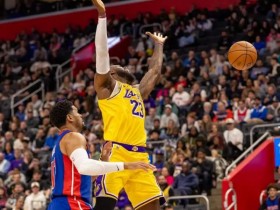 迈博体育 东契奇32分&绝平3分不中老詹12+10 活塞终结湖人9连