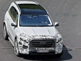 新款奔驰GLS造型提前曝光 采用全新灯组造型