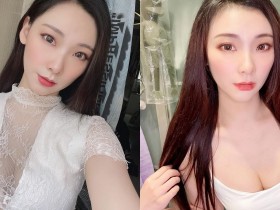 正妹「Minas」透視蕾絲裝好誘惑,「若隱若現的美乳」超勾人!