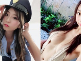 性感「長腿御姐」使出巨乳夾玻璃超危險!渾圓美臀吃布吃很深!