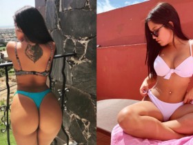 黑糖波霸奶!妹子脫下比基尼曬「渾圓嫩乳」 雙奶球均勻上色香甜可口