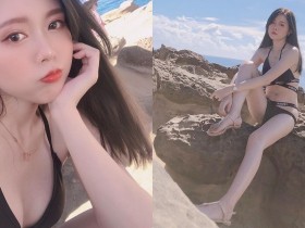 深奧象鼻岩「遇見性感比基尼妹」,「超殺的曲線」讓遊客都看暈!