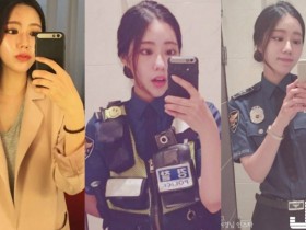 天阿!「正妹女警」逆天顏值連電視台都搶著拍,畫面曝光犯罪率攀升讓人憂…