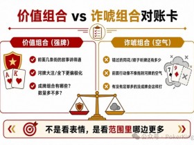 【EV扑克】河牌全下怎么接?三步拆解,不再被“唬”走