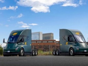 物流企业购入两辆特斯拉Semi 试点实测能效较公布值提升9%