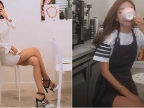 奶泡好香醇!地方媽媽「豐滿翹臀」緊貼包臀制服,「逆天美腿」犯規乍現