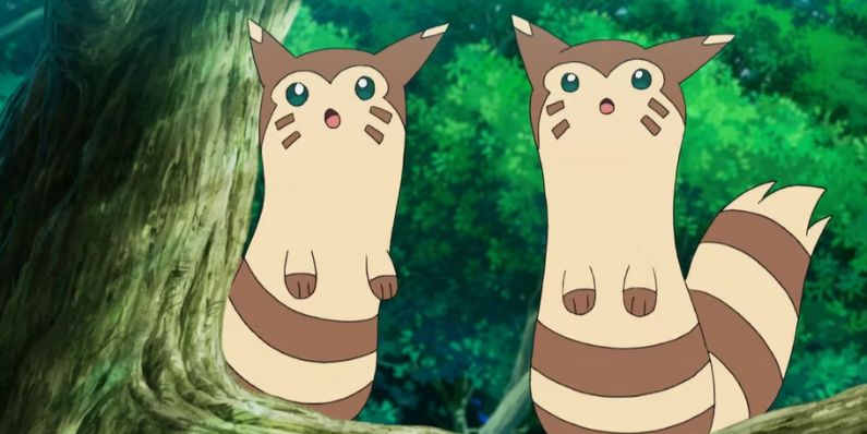 口袋妖怪粉丝艺术想象了 Furret 的区域变体