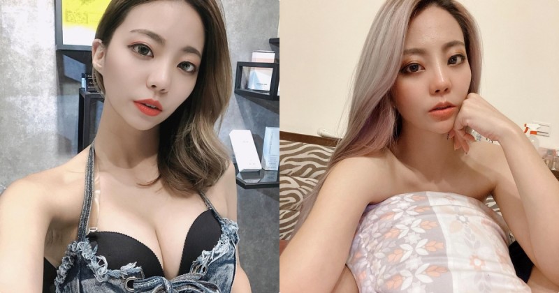 香水女神！火辣正妹「冰冰」爆乳造型超養眼，飽滿深溝好挑逗啊！