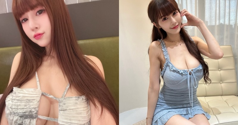 沒有衣服包得住!巨乳甜心「安希」豐滿雙球快彈出,粉絲直呼:光看就好香