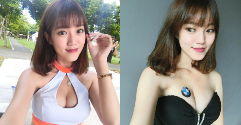 短髮Dancert超火辣!「簡薇恩Weien」一雙雪嫩美乳緊夾Q彈濠溝,性感畫面看幾百次都不膩!