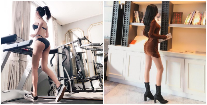 網友跪求神龍！正妹超性感「背殺曲線」，美臀美腿小蠻腰一應具全！