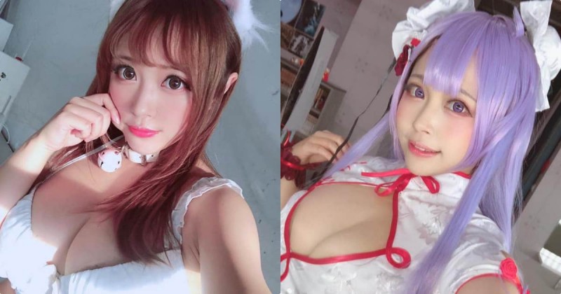 火辣爆乳正妹Coser「何苔苔」，驚人兇器超吸大家目光！