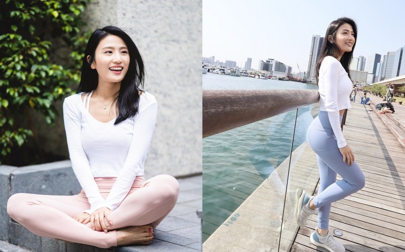 神之BODY無誤！瑜伽人妻「林芊妤」大膽動作美臀形狀外洩　讓人不禁出現大膽想法