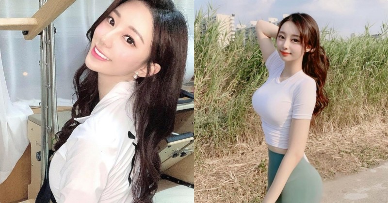 側顏超美的「緊身衣小姐姐」，「曲線超優」還是選美冠軍！