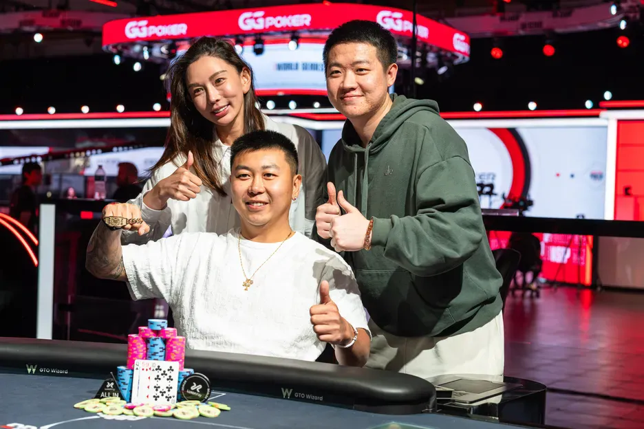 【EV扑克】2026WSOP金手链到手!中国选手王阳在5000美元底池限注奥马哈锦标赛登顶