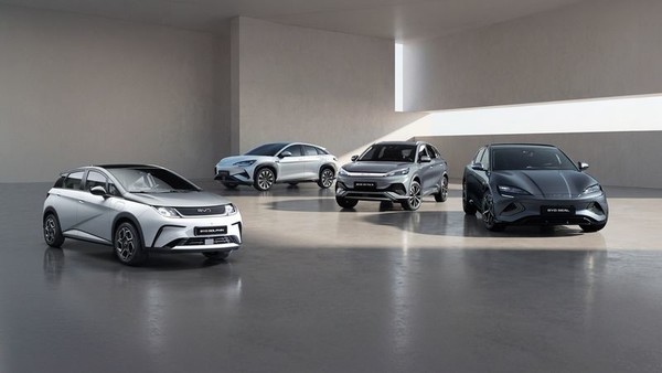 比亚迪汽车 2026年上半年全球电动汽车销量榜:国产最高排第三