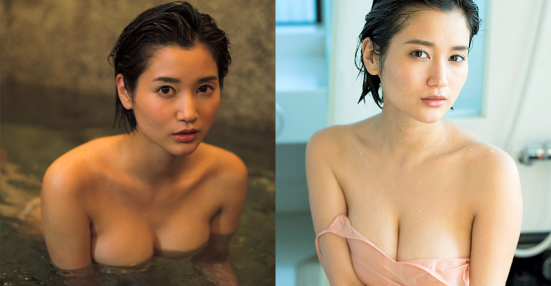 妖豔姐姐原來是「美人巨乳女記者」！脫下保守套裝挺「豐滿G奶」報新聞！